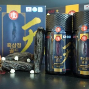 Cao Hắc Sâm Kim O Gon Cao Cấp Hàn Quốc 250g x 2 Lọ Chính Hãng
